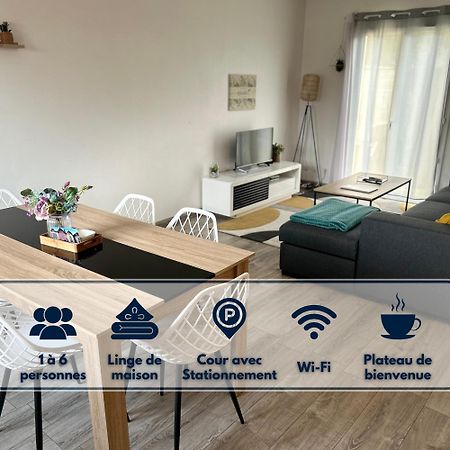 Maison Mitoyenne Avec Cour + Parking 圣特萨维内 外观 照片