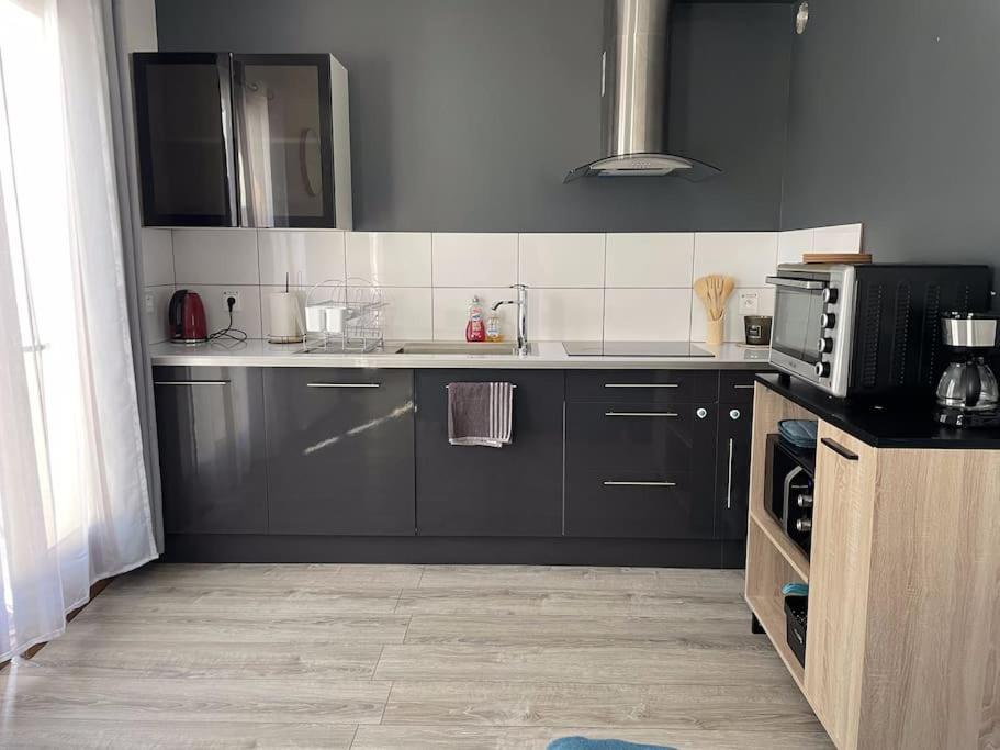 Maison Mitoyenne Avec Cour + Parking 圣特萨维内 外观 照片